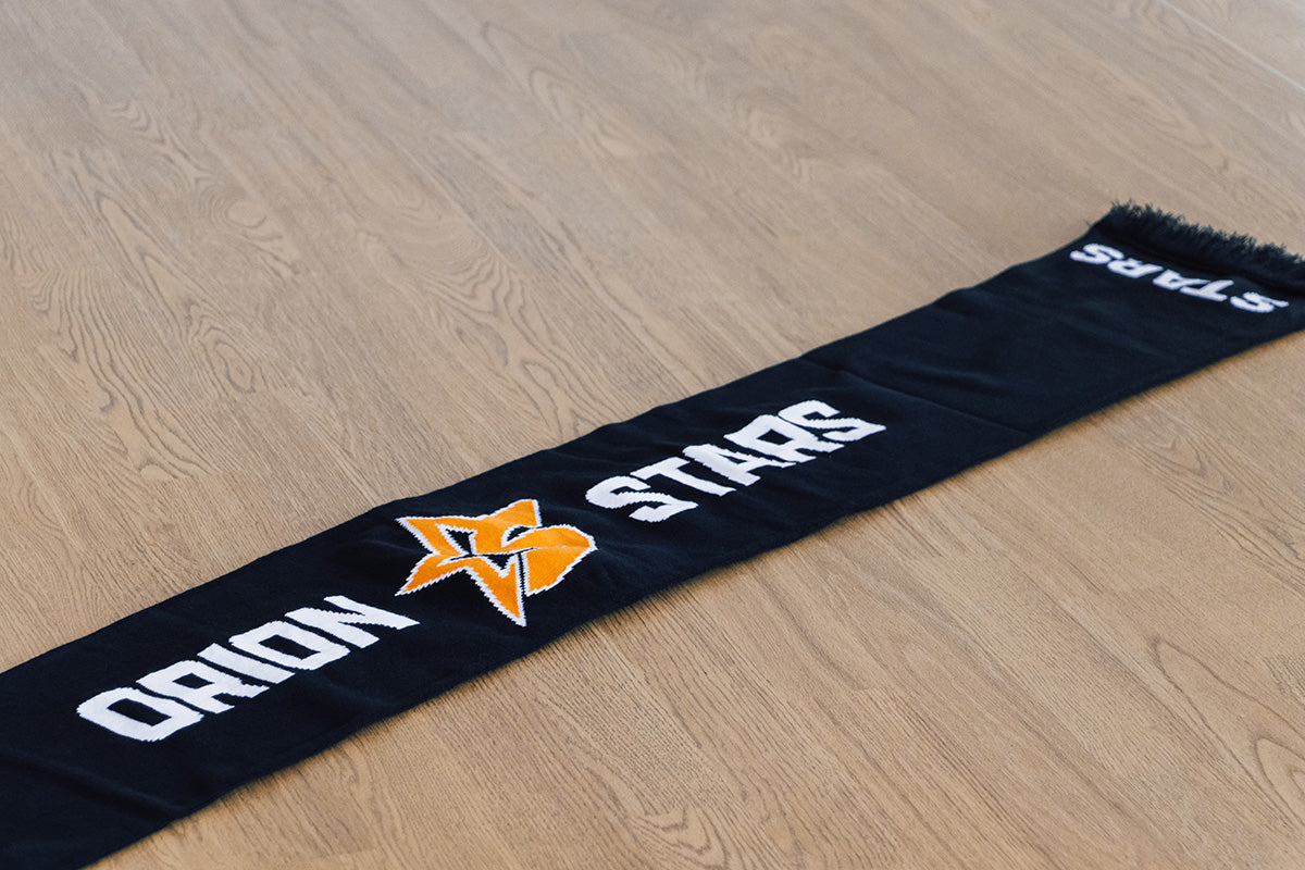 Gebreide Orion Stars supporterssjaal