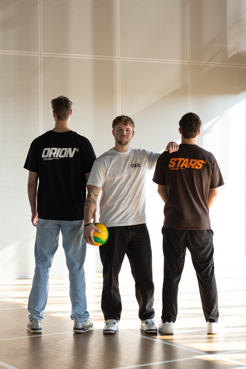 T-shirt zwart Orion
