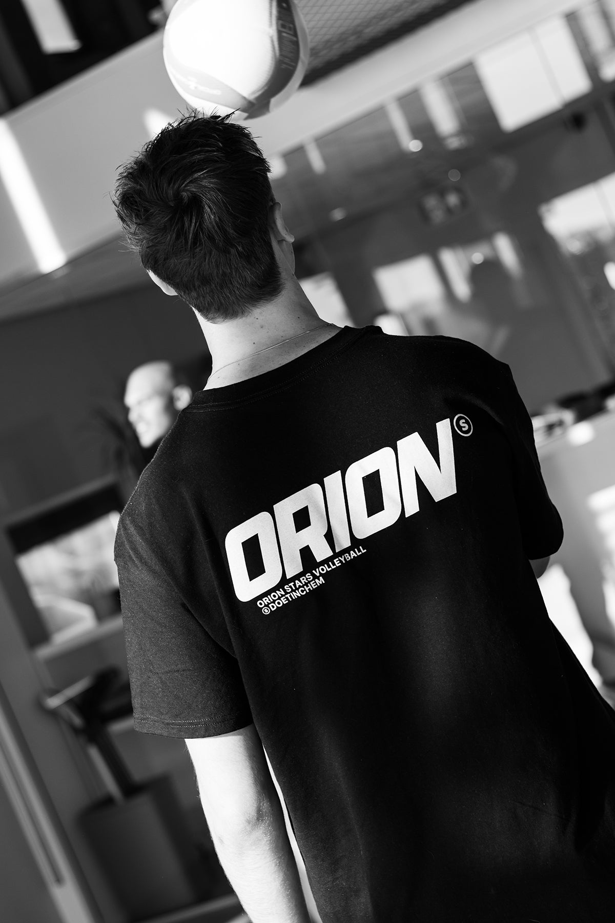 T-shirt zwart Orion